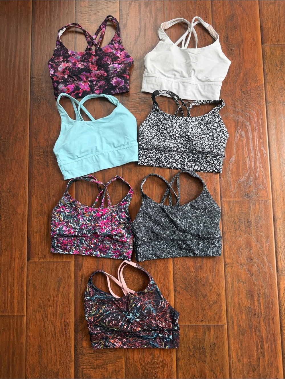 Lululemon longline energy bra sz 4 lot b/c cup